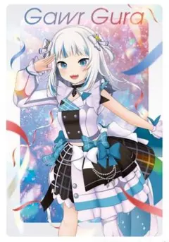 ホロライブ ドジャースコラボ カード がうる・ぐら Gawr Gura 2024 Dodgers X Hololive Gawr Gura Collaboration Trading