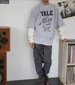 【新品】SUNNY SPORTS GOLF グレー　半袖スウェット/L