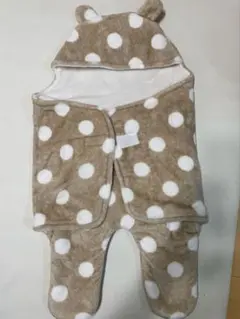 水玉模様 おくるみ・ブランケット