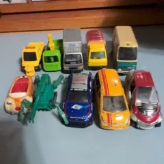 トミカ　ジャンク 全車部品欠損【まとめ売り　１０台】