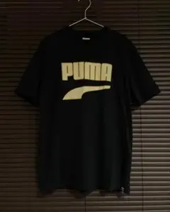 90s　OLD PUMA　ゴツロゴプリント　Tシャツ　ビンテージ