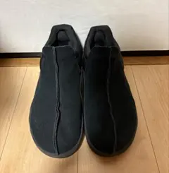 FACTOTUM バックジップ スリッポン ハイカット ミドルカット ブラック 
