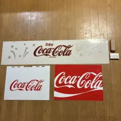 Coca-Cola プレート３枚セット