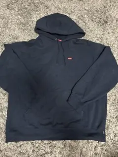 Supreme Small Box Hooded Sweatshirt Navyのサムネイル