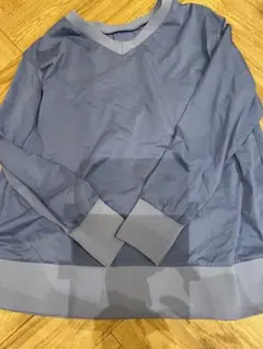 ネイビー Vネック 長袖 トップス