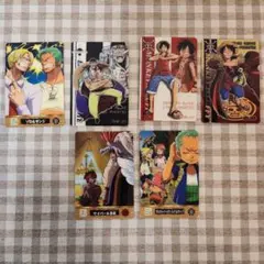 ONEPIECE 海賊王軟糖卡 6張組 復古 航海王