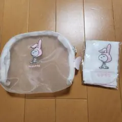 SNOOPY メッシュポーチ