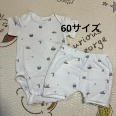 H＆M 半袖ロンパースセットアップ60cm