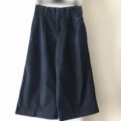 ユニクロ UNIQLO/ワイド デニム パンツ ネイビー