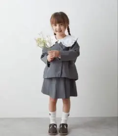 riziere ノーカラージャケットスカート セットアップ