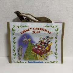 東京ディズニーランドクリスマス仕様ショッピングバッグ 2019