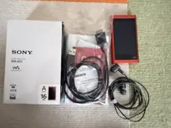 美品 SONY ウォークマン NW-A55 トワイライトレッド