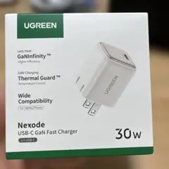 UGREEN USB-C GaN急速充電器 30W