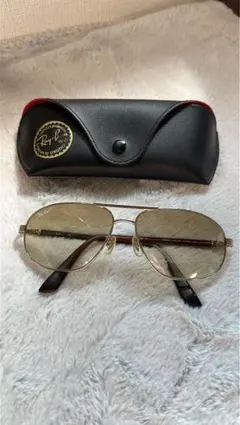 RAYBAN レイバン ダブルブリッジ サングラス RB3327メタル ゴールド