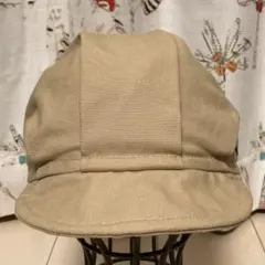 レア KAVU ワークキャップ　キャンバスコットン　ベージュ系 生成り　日本製