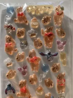 くまのプーさん ボンボンドロップシール うるちゅるバージョン