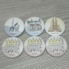 ガウディ展 グッズ 缶バッジ カプセルトイ