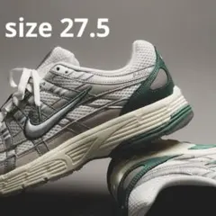 Nike P 6000 PRM GREEN SILVER 27.5 9.5
