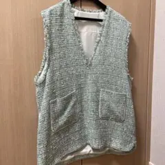 シャルマントファム　ツイードジレ