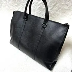 ✧訳あり【コーチ】ビジネスバッグ　ブリーフケース黒