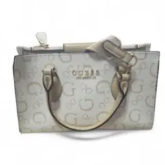 GUESS ショルダーバッグ レザー風トートバッグ2ウェイ