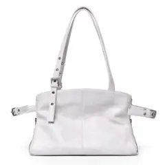 Samo ondoh ホワイトレザー ショルダーバッグ