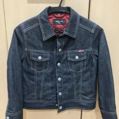 COMME CA ISM デニムジャケット 130ファー付き　コムサ