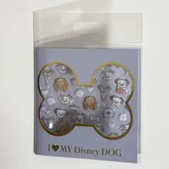 ディズニーストア ぷっくりシール わん A