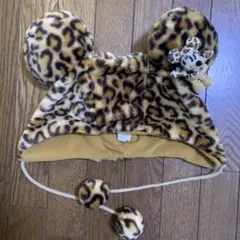 東京ディズニーリゾート ヒョウ柄ミニーマウスキャップ