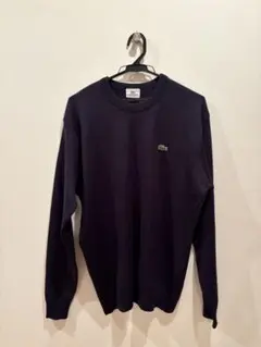 LACOSTE SPORT ラコステ ニット セーター ネイビー サイズ5