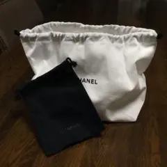 CHANEL  巾着袋　大小セット
