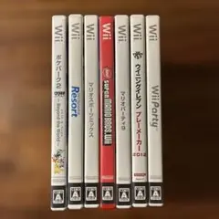 Wiiソフトセット 7本まとめ売り