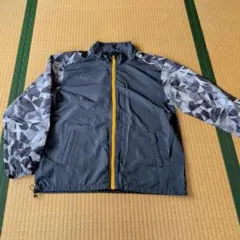 幾何学模様 ナイロンジャケット Lサイズ