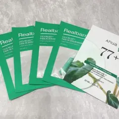 リアルバリア【Real Barrier】CICA パック 4枚+ANUA パック