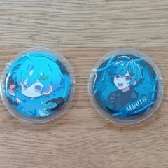 KnightA 騎士A 缶バッジ　まひとくん。