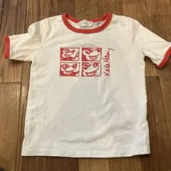 H&M キャラクターTシャツ 140cm ホワイト