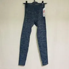 新品　UNIQLO ユニクロ　ヒートテック　シームレスレギンス　ダークグレー