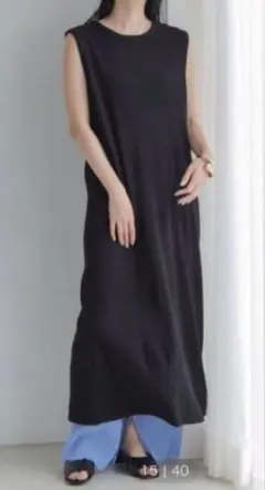 LOWRYS FARM ランダムテレコワンピースノースリーブ