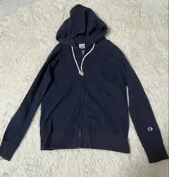 Champion ネイビー フルジップパーカー M