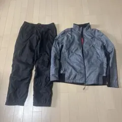 アシックス　ウインドブレーカー上下　M