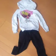 ヒスミニ パーカーパンツ 上下セット