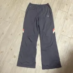 グレー ジャージパンツ サイドストライプ（レディース）