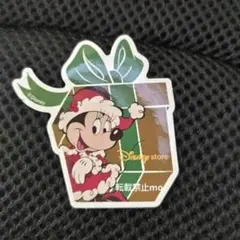 Disney ディズニー 公式 非売品 ミニーマウス Xmas ステッカー