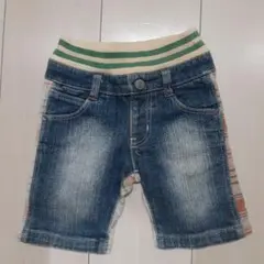 デニム風ショートパンツ サイズ80