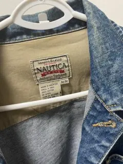 【着用10回以内】NAUTICA ノーティカ デニムジャケット Gジャン Mのサムネイル
