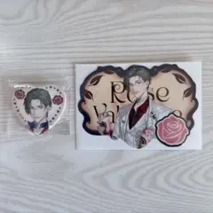にじさんじ ハート缶バッジ 五木左京 - メルカリ