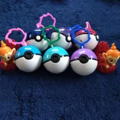 ポケモン　ハッピーセット　2008　7種類8個セット　まとめ売りモンスターボール