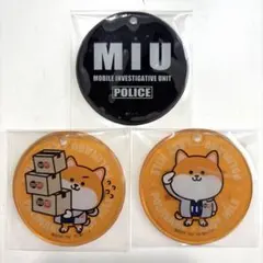 MIU404 メロンパンスクイーズ アクリルコースター ポストカード 3点
