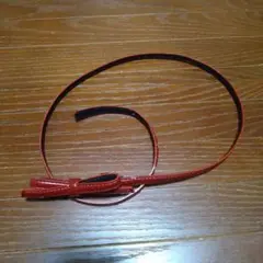 スピックアンドスパン赤の細ベルト