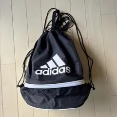 adidas ドローストリングバッグ ブラック
